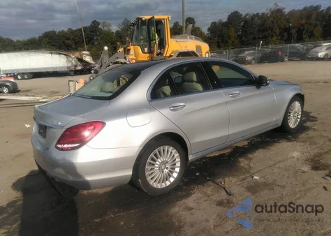 2017 Mercedes-Benz C 300 Luxury 4Matic from USA, damaged, VIN 55SWF4KB7HU206216